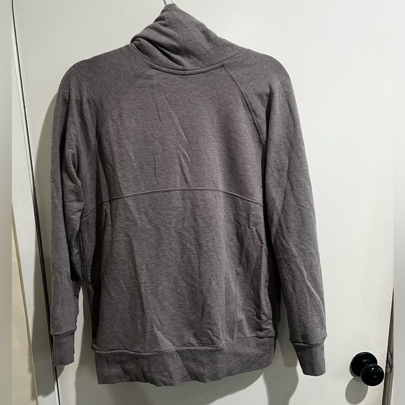 Zella pullover twisted cowl neck sweatshirt, medium - Picture 6 of 7